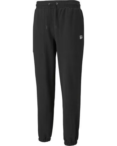 PUMA PUMA ESSENTIALS FLEECE LANGE HOSE UNISEX SCHWARZ NEGRO