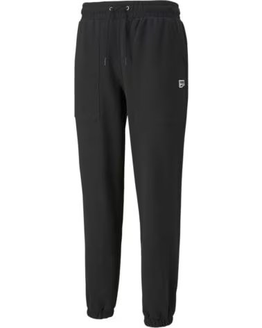 PUMA PUMA ESSENTIALS FLEECE LANGE HOSE UNISEX SCHWARZ NEGRO