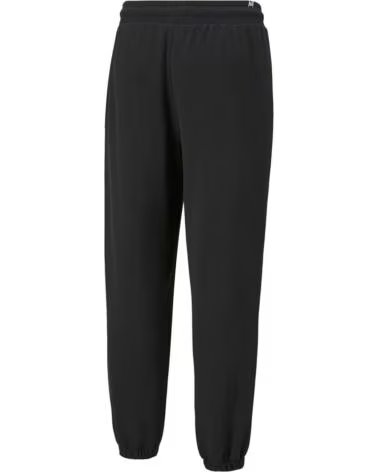 PUMA PUMA ESSENTIALS FLEECE LANGE HOSE UNISEX SCHWARZ NEGRO