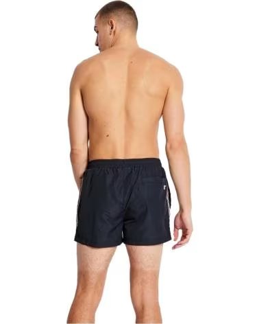 11 DEGREES 11 DEGREES STRIPE TAPED BADESHORTS SCHWARZ NEGRO