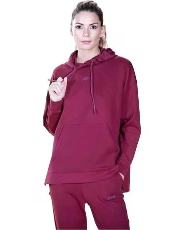 DITCHIL MOLETOM COM CAPUZ DITCHIL FEMININO MORADO