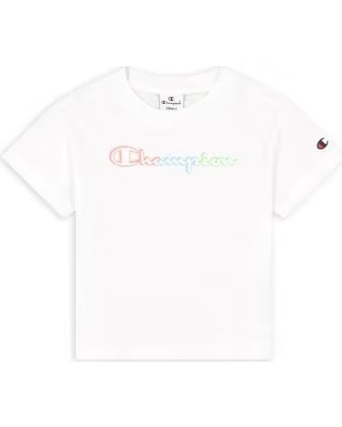 CHAMPION CHAMPION UNISEX KIDS´ SHORT SLEEVE T-SHIRT BLANCO