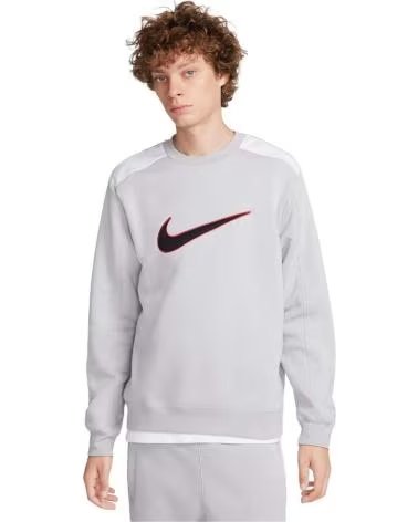 NIKE NIKE SWOOSH CREW SWEATSHIRT FÜR HERREN GRAU GRIS