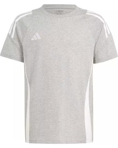 ADIDAS ESSENTIALS 3-STREIFEN T-SHIRT KURZARM UNISEX GRAU GRIS