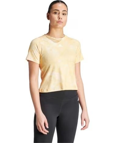 ADIDAS ADIDAS RUN FAST WOMEN´S SHORT SLEEVE T-SHIRT AMARILLO