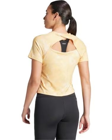 ADIDAS ADIDAS RUN FAST WOMEN´S SHORT SLEEVE T-SHIRT AMARILLO
