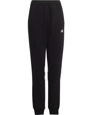 ADIDAS PANTALONI SPORTIVI ADIDAS ESSENTIALS BAMBINO NERO NEGRO