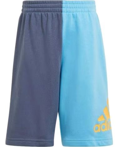 ADIDAS COMPLETO SPORTIVO BICOLORE CON LOGO STAMPATO AZUL