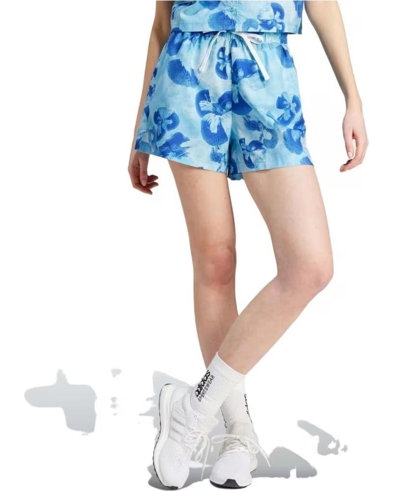 ADIDAS ADIDAS PANTALONCINO DA BAGNO "FLORAL DREAM" DA DONNA AZUL