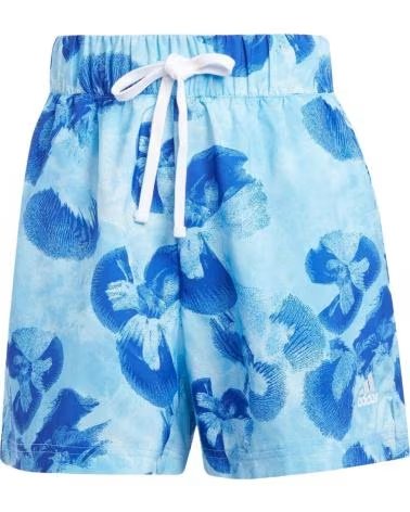 ADIDAS ADIDAS PANTALONCINO DA BAGNO "FLORAL DREAM" DA DONNA AZUL