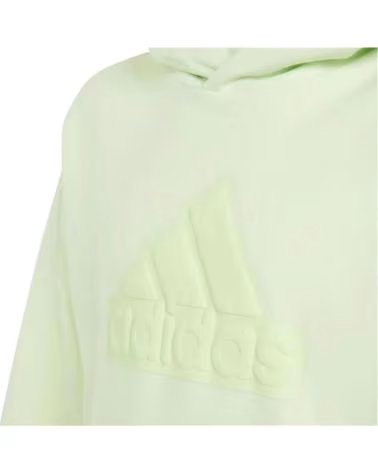 ADIDAS SUDADERA CON CAPUCHA ADIDAS UNISEX VERDE CLARO VERDE
