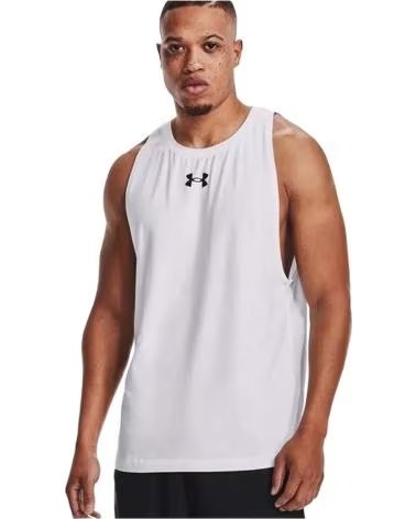 UNDER ARMOUR DÉBARDEUR UNDER ARMOUR HEATGEAR POUR HOMME BLANCO