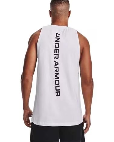 UNDER ARMOUR DÉBARDEUR UNDER ARMOUR HEATGEAR POUR HOMME BLANCO