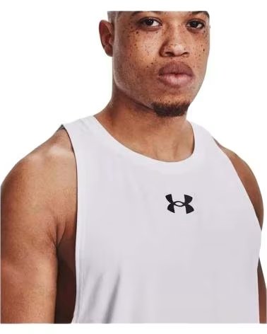 UNDER ARMOUR DÉBARDEUR UNDER ARMOUR HEATGEAR POUR HOMME BLANCO