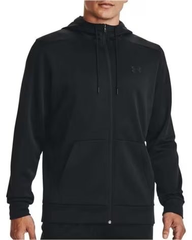 UNDER ARMOUR SUDADERA CON CAPUCHA 1373357-001 EN PARA HOMBRE NEGRO