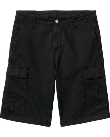 CARHARTT WIP PANTALON CORTO I031517-BLACK EN PARA HOMBRE NEGRO