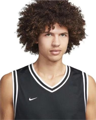 NIKE CANOTTA DA BASKET NIKE DRI-FIT DA UOMO NEGRO