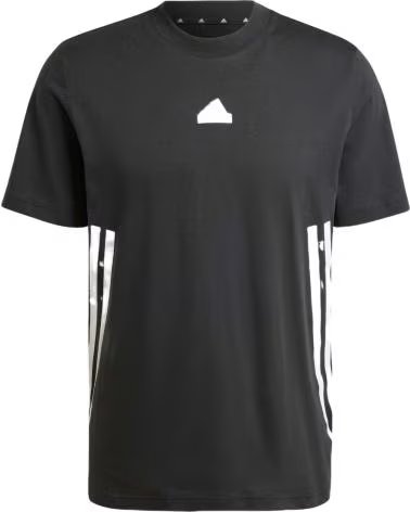 ADIDAS CAMISETA ADIDAS ESSENTIALS 3-STRIPES PARA HOMBRE, NEGRO NEGRO