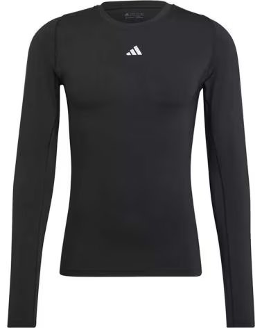 ADIDAS CAMISETA ADIDAS TF LS TEE M PARA HOMBRE - NEGRA NEGRO