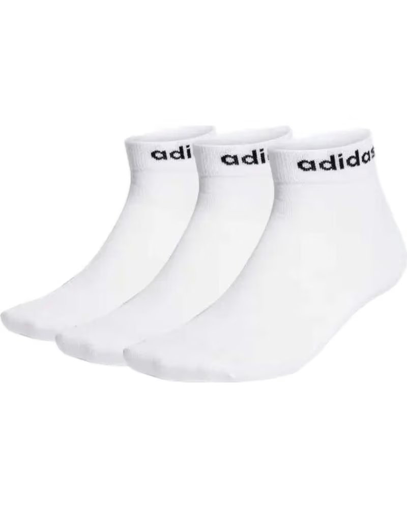 ADIDAS CALCETINES LINEAR ANKLE PACK 3 UNDS BLANCAS HT3451 MEDIA ALT NAN