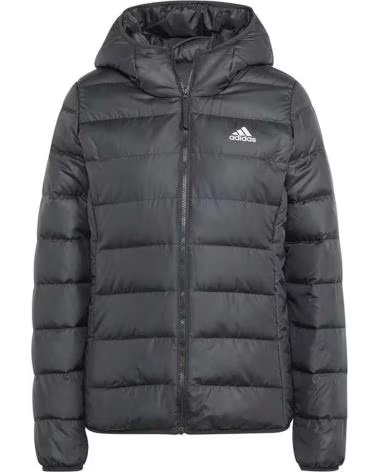 ADIDAS GIACCA IMBOTTITA ADIDAS ESS L D HO J DA DONNA NEGRO