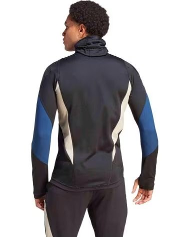 ADIDAS ADIDAS TIRO23 COMPETITION WINTERIZED HALF-ZIP SWEATSHIRT MEN BLACK NEGRO