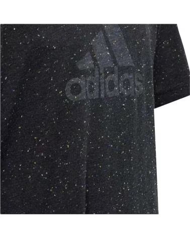 ADIDAS ADIDAS SHORT SLEEVE T-SHIRT WITH LOGO NEGRO