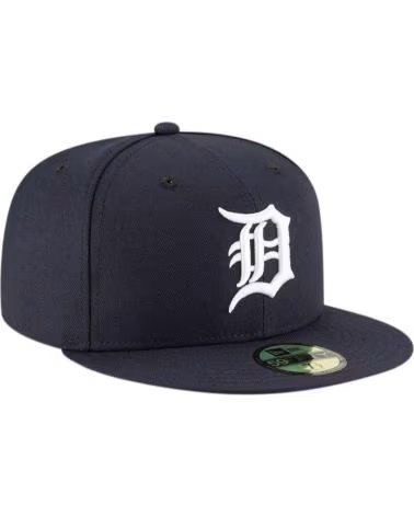 NEW ERA BONÉ NEW ERA 59FIFTY DETROIT TIGERS MLB PRETO NEGRO