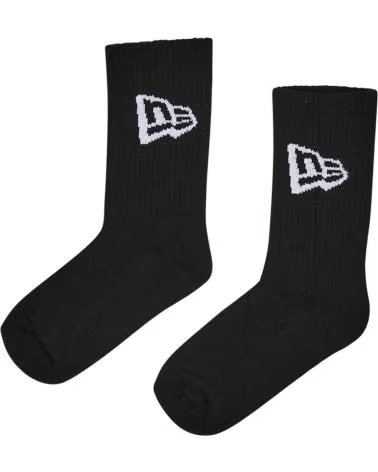 NEW ERA NEW ERA LOGO CREW SOCKEN UNISEX SCHWARZ NEGRO