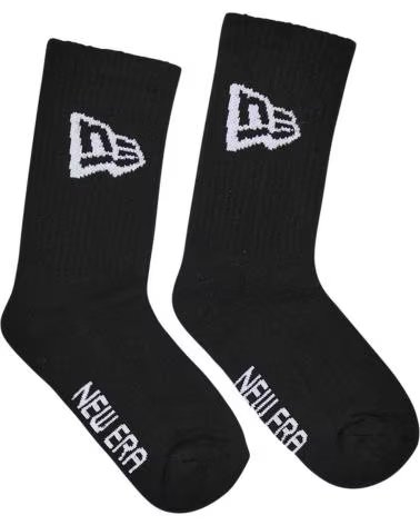 NEW ERA NEW ERA LOGO CREW SOCKEN UNISEX SCHWARZ NEGRO