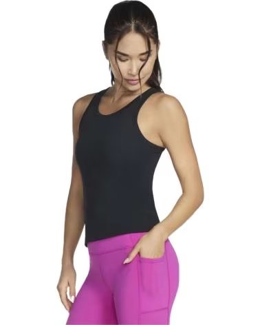 SKECHERS CAMISETA DE TIRANTES SKECHERS PARA MUJER NEGRO