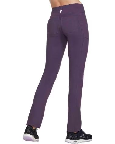 SKECHERS PANTALON LARGO EN PARA MUJER MORADO