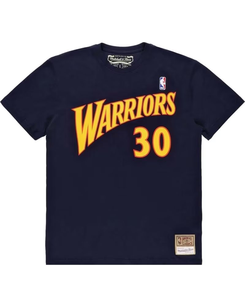 MITCHELL  NESS MITCHELL & NESS MEN´S GOLDEN STATE WARRIORS STEPHEN CURRY 30 T-SHIRT NAVY NEGRO