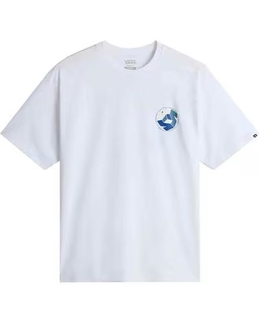 VANS OFF THE WALL CAMISETA VANS OFF THE WALL MANGA CORTA HOMBRE BLANCA BLANCO