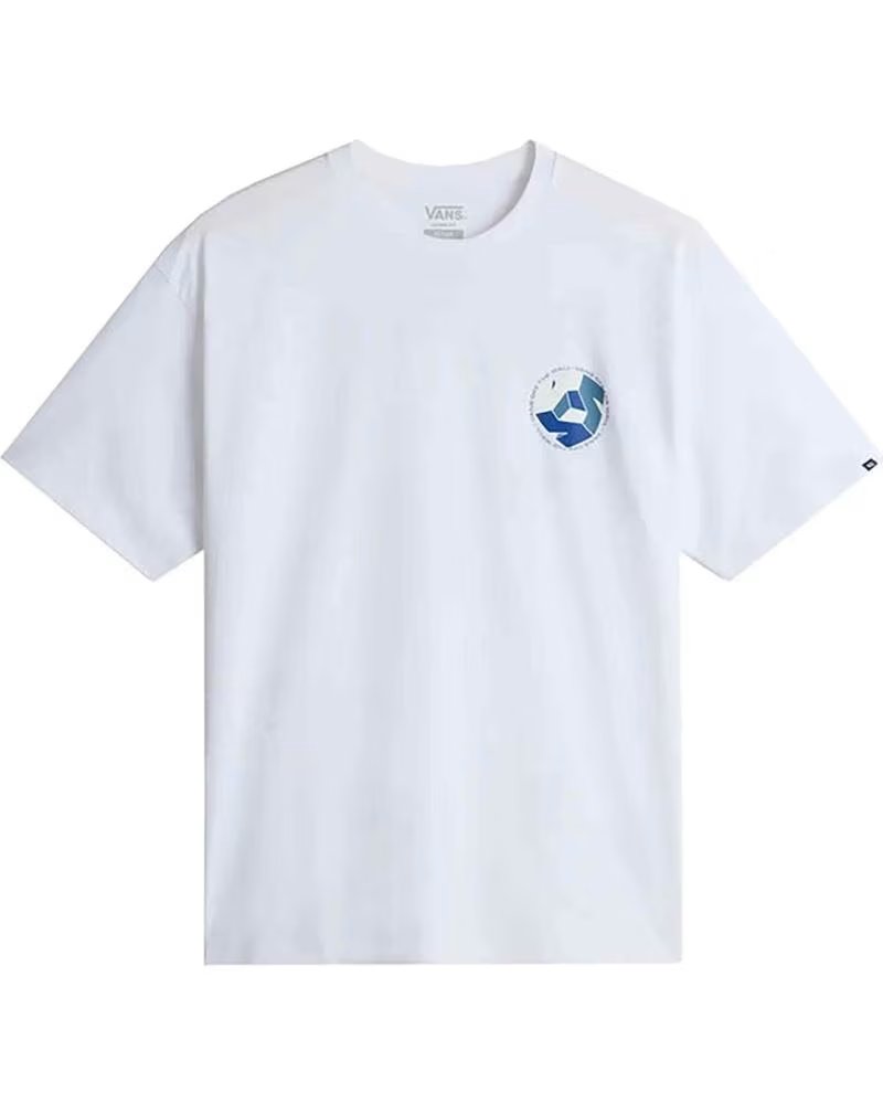 VANS OFF THE WALL CAMISETA VANS OFF THE WALL MANGA CURTA MASCULINA BRANCA BLANCO