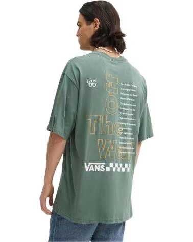 VANS OFF THE WALL CAMISETA VANS OFF THE WALL MANGA CURTA VERDE MASCULINA VERDE