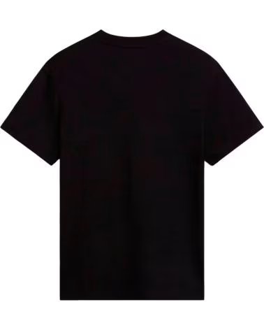 VANS OFF THE WALL CAMISETA VANS "OFF THE WALL" NEGRA MANGA CORTA PARA MUJER NEGRO