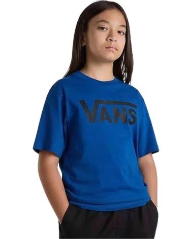 VANS OFF THE WALL VANS "OFF THE WALL" KURZARM-T-SHIRT UNISEX KINDER BLAU AZUL
