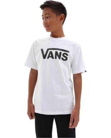 VANS OFF THE WALL CAMISETA VANS CLASSIC BOYS BLANCO