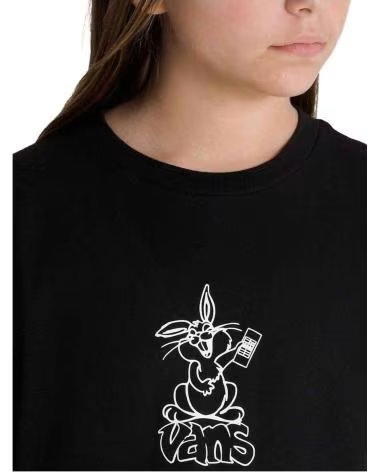 VANS OFF THE WALL CAMISETA MANGA CORTA GRÁFICO CALAVERA NEGRO
