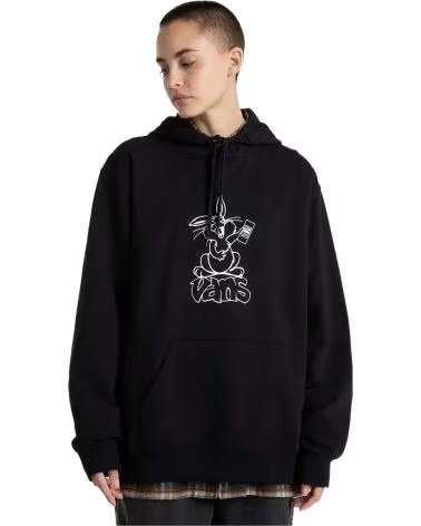 VANS OFF THE WALL MOLETOM COM CAPUZ VANS OFF THE WALL PRETO MASCULINO NEGRO