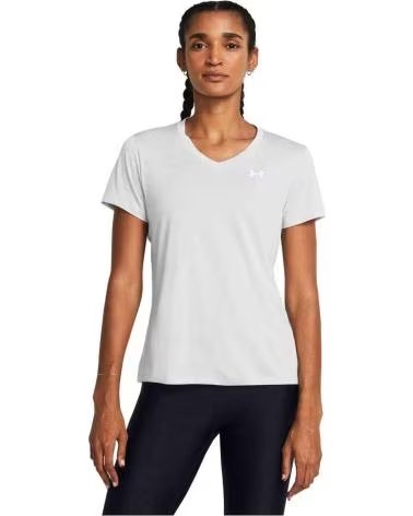 UNDER ARMOUR T-SHIRT MANCHES COURTES FEMME BLANC BLANCO
