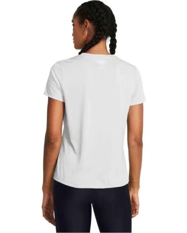 UNDER ARMOUR T-SHIRT MANCHES COURTES FEMME BLANC BLANCO