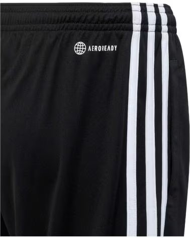 ADIDAS PANTALÓN CORTO ADIDAS ESSENTIALS 3 FRANJAS NIÑOS NEGRO