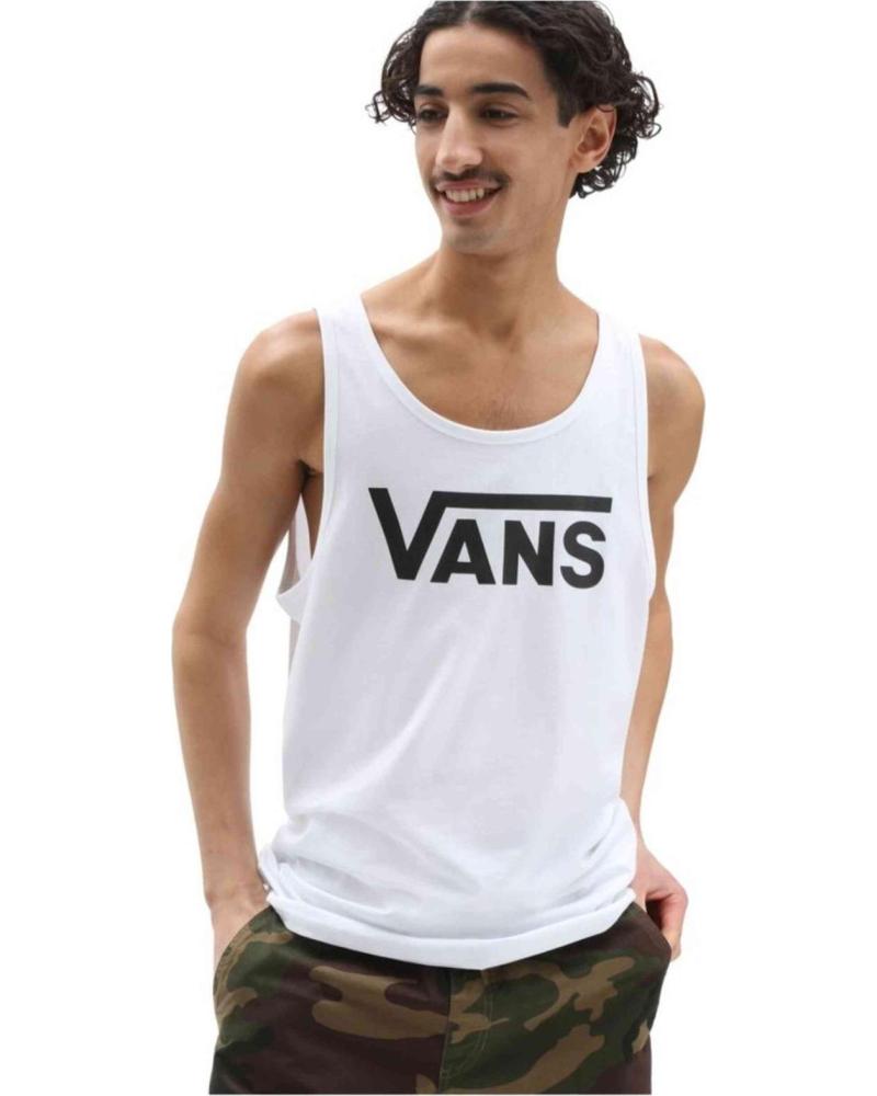 VANS OFF THE WALL CAMISETA DE TIRANTES VANS EN PARA HOMBRE BLANCO