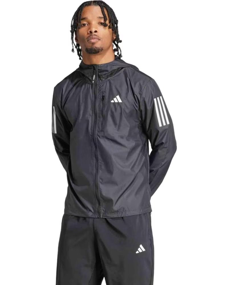 ADIDAS VESTE À CAPUCHE DE SPORT ADIDAS POUR HOMME GRIS