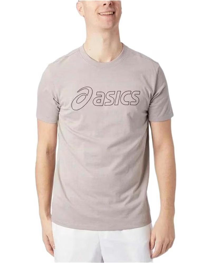 ASICS T-SHIRT A MANICHE CORTE ASICS DA UOMO BEIGE