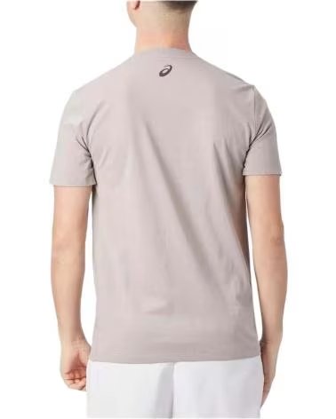 ASICS T-SHIRT A MANICHE CORTE ASICS DA UOMO BEIGE
