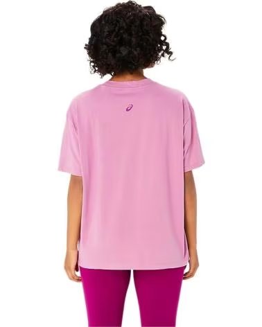 ASICS CAMISETA DE MANGA CURTA ASICS FEMININA MORADO