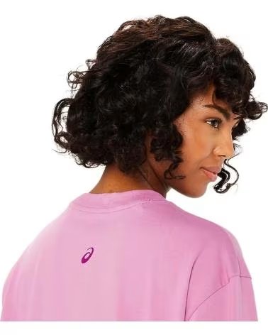 ASICS CAMISETA DE MANGA CURTA ASICS FEMININA MORADO
